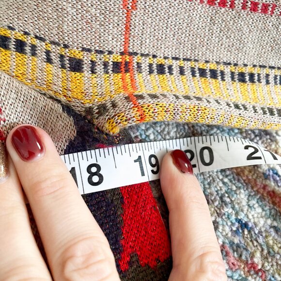 Anthropologie Troubadour Bloomline Wool Blend Sweater Shift Dress, Size Medium - Picture 8 of 11